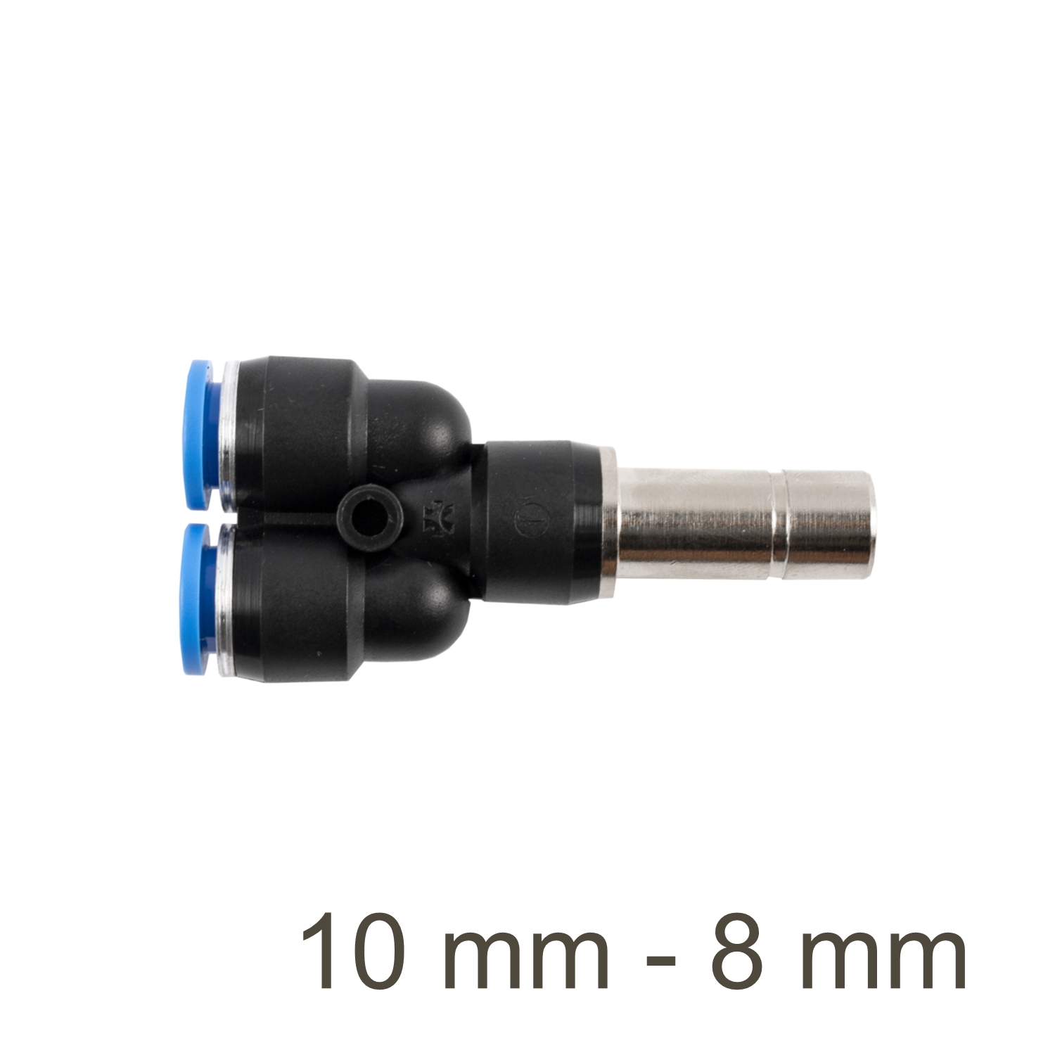 Red. Insert Y-joint Pu 10mm - 8mm