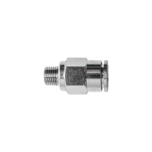 Metal Pu Fitting Straight 10mm X 1/4' M