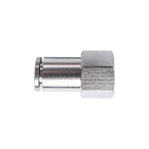 Metal Pu Fitting Straight 8mm 1/4' F