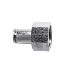 Metal Pu Fitting Straight 8mm 1/2' F