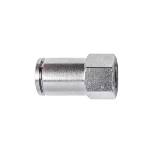 Metal Pu Fitting Straight 10mm 1/8' F