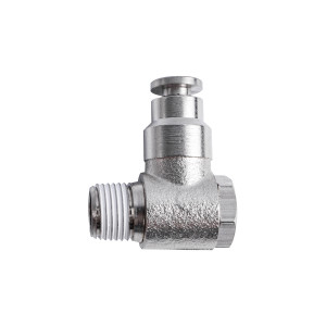 Metal Swiv. Elbow 4mm X 1/8' M
