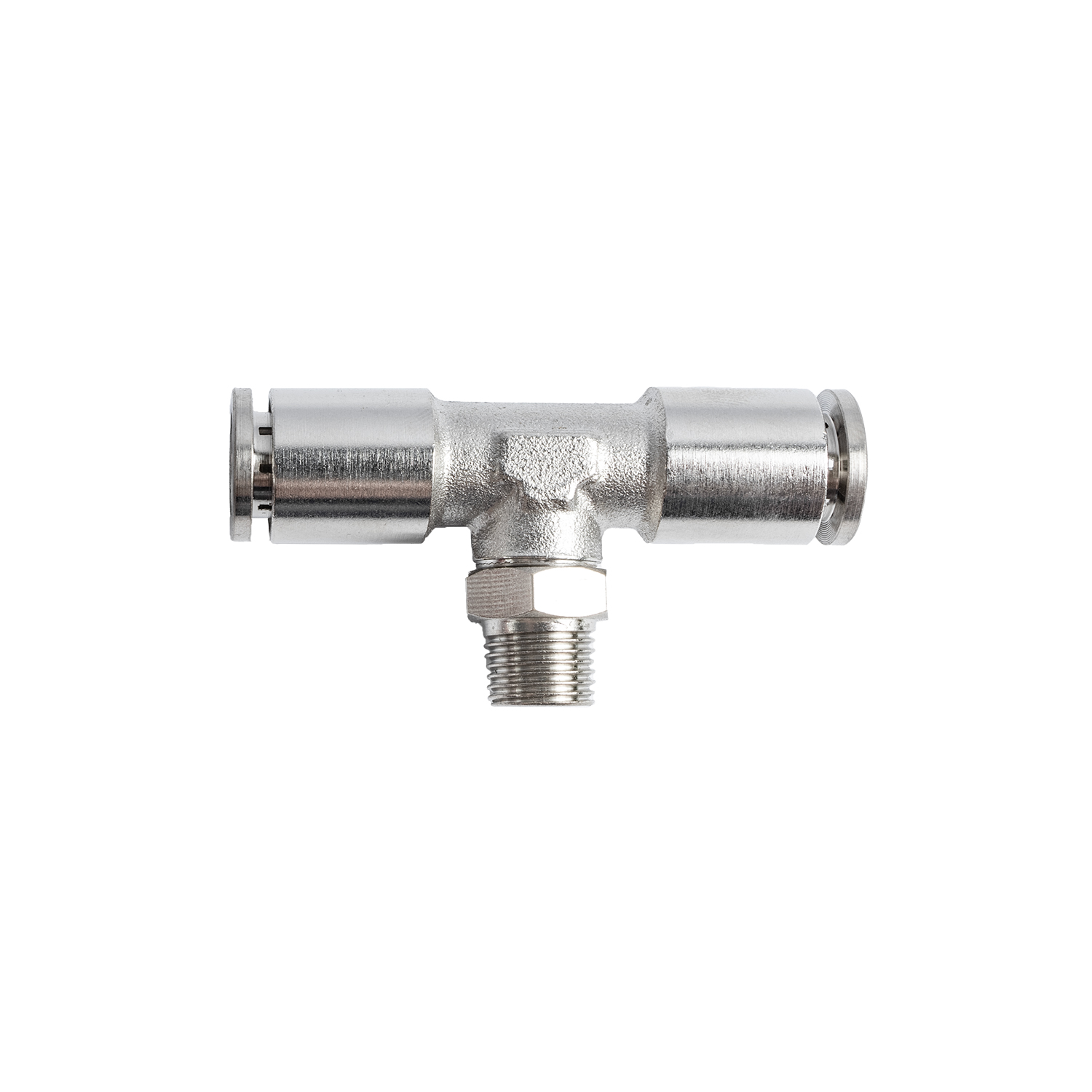 Metal Pu Fitting T-joint 8mm 1/8' M