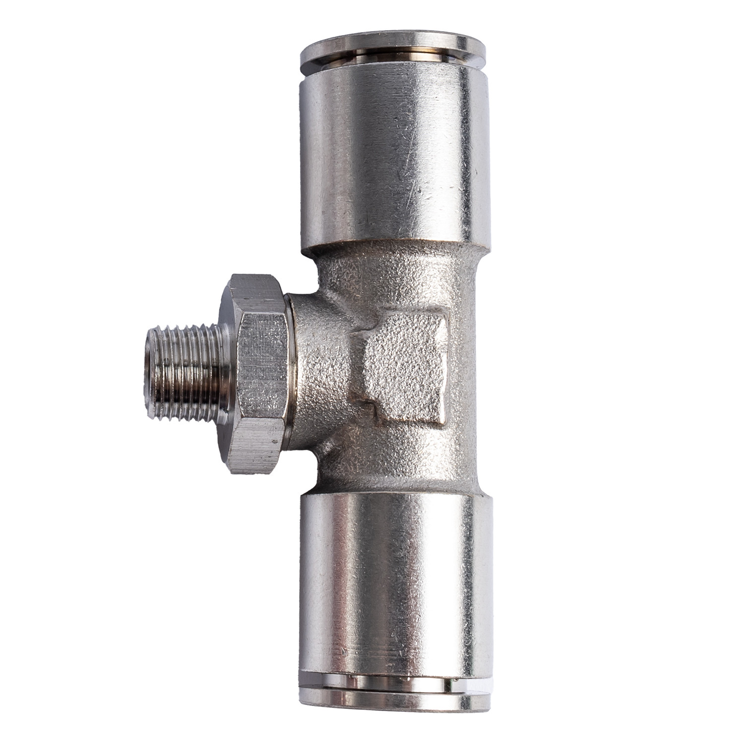 Metal Pu Fitting T-joint 12mm 1/8' M