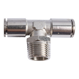 Metal Pu Fitting T-joint 12mm 1/2' M