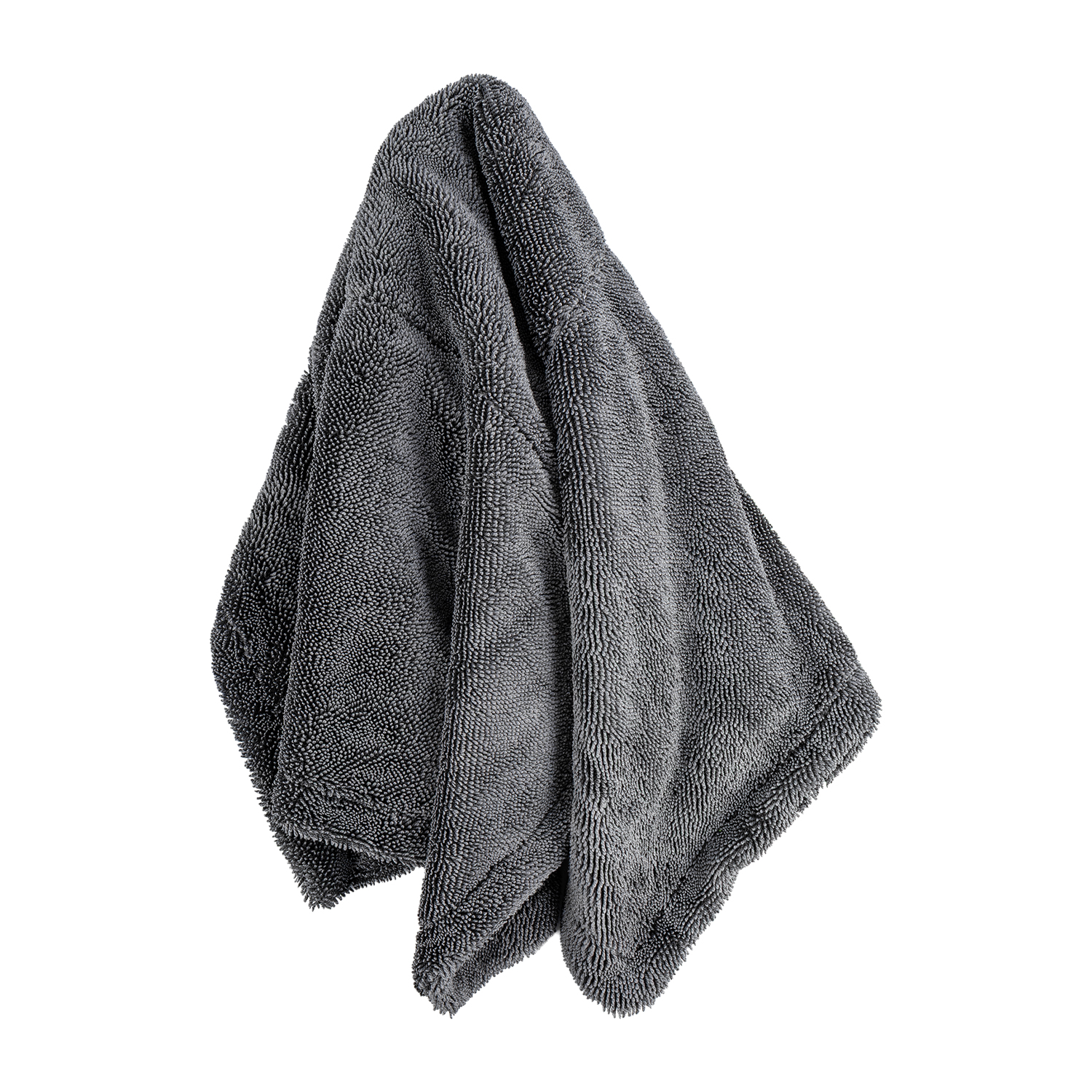 Microfibre Cloth Dry Towel Grey 500mm X 700mm 1100gsm