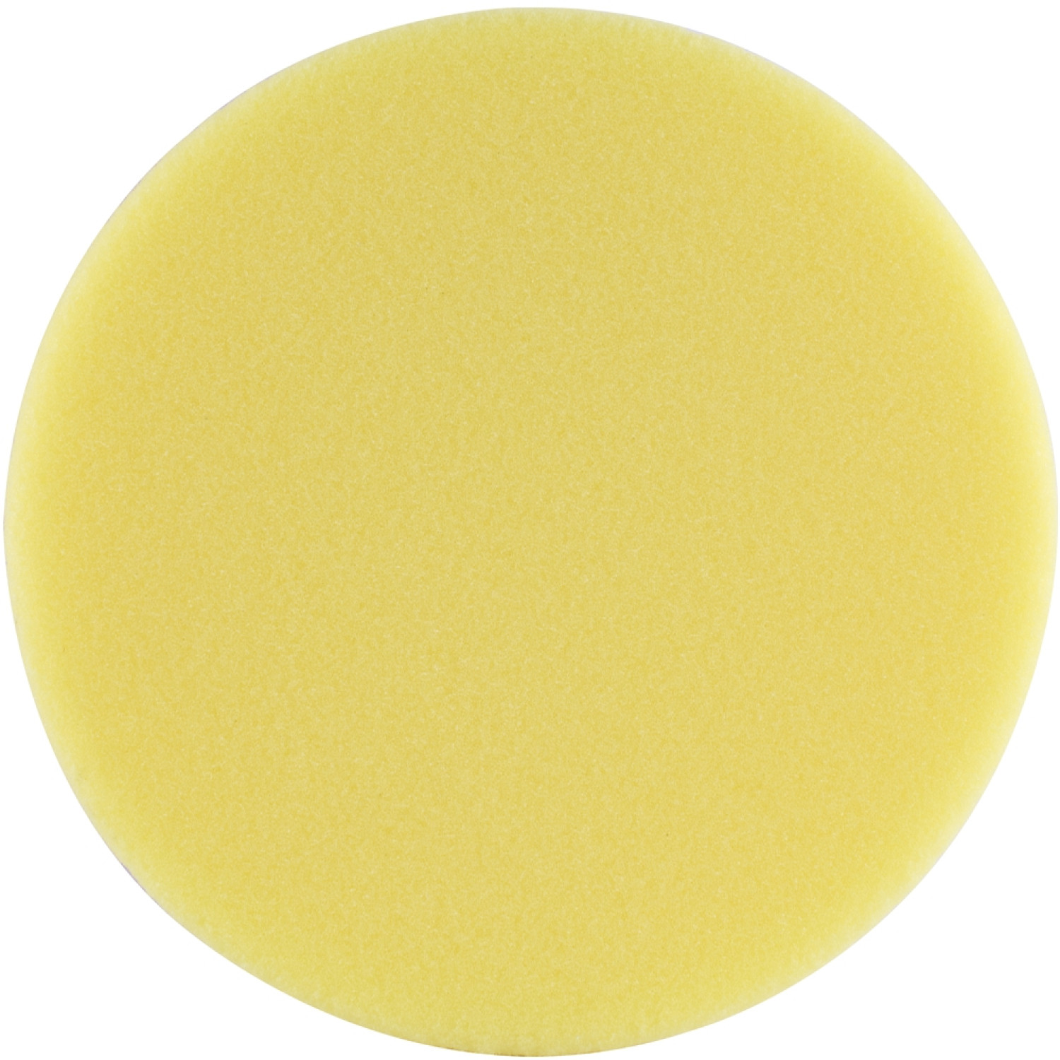 Foam Pad Hook And Loop Yellow Sponge 150mm 6' Heavy Cutting