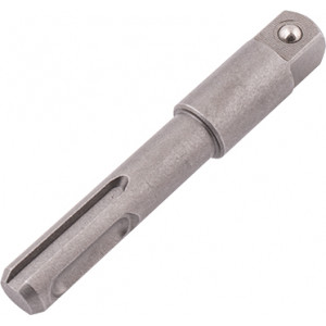 Socket Adaptor 3/8'm Sq X 65mm Sds Plus Shank Carded