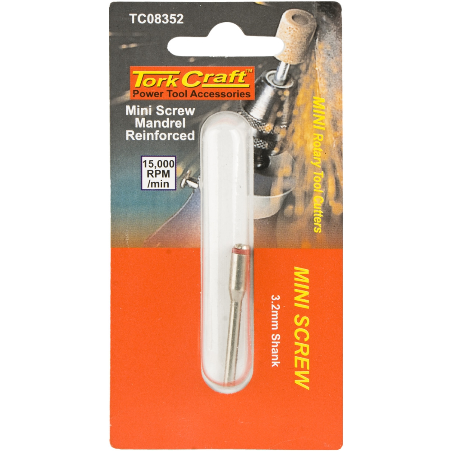 Mini Screw Mandrel Reinforced 3.2mm Shank