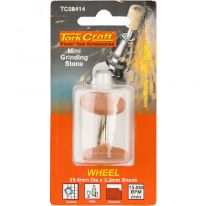 Mini Grinding Stone 25.4mm Wheel 3.2mm Shank