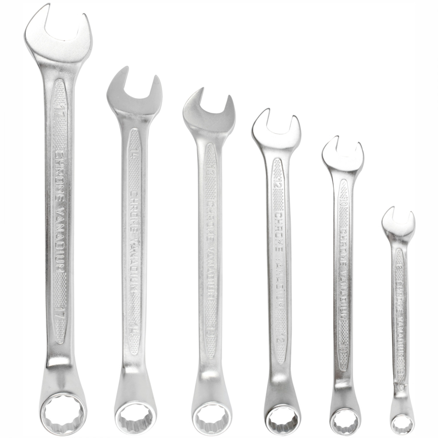 6pcs Deep Offset Combination Spanner Set 8-10-12-13-14-17mm