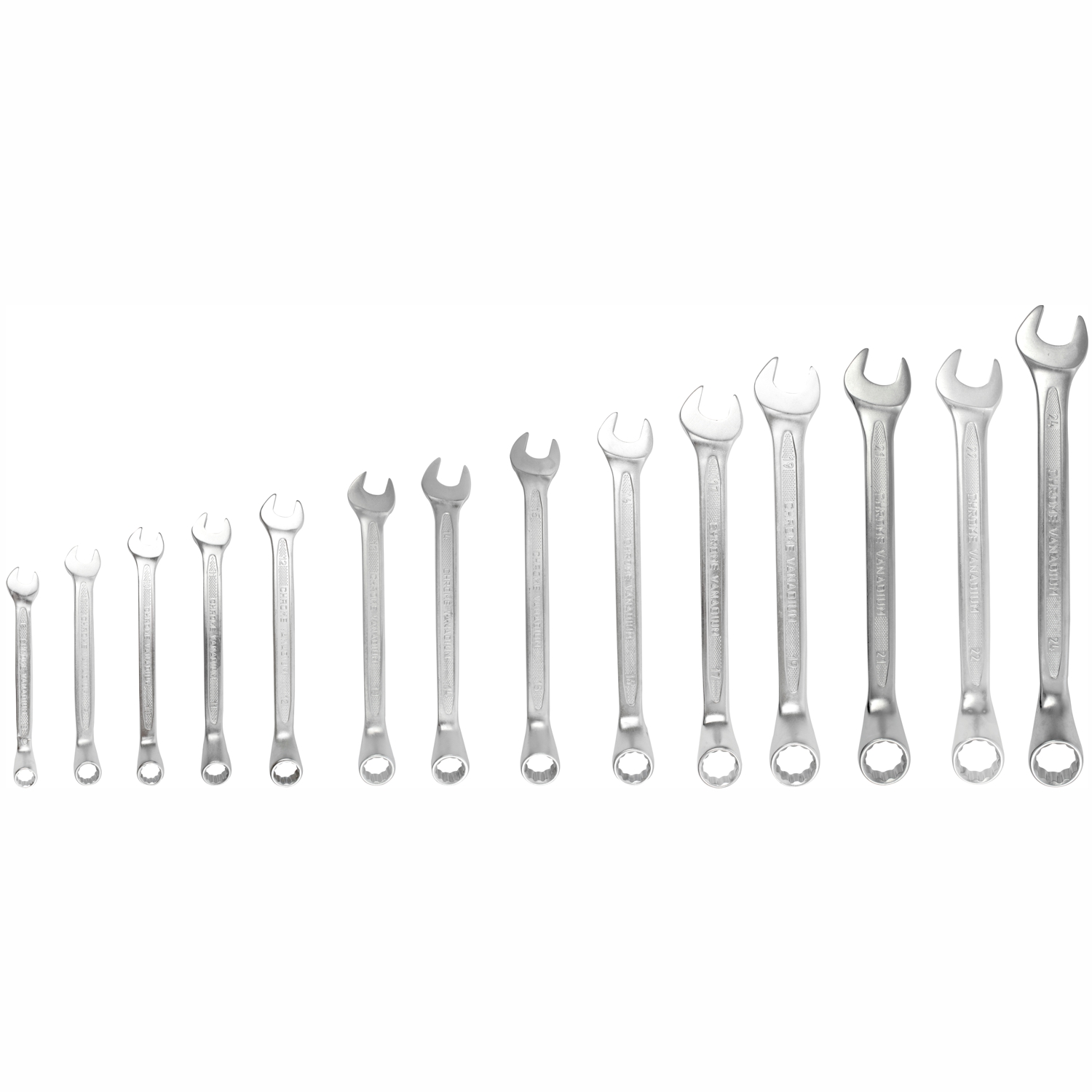 14pcs Deep Offset Combination Spanner Set 8-24mm