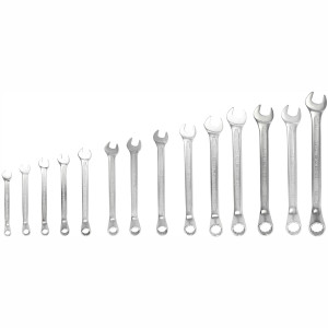 14pcs Deep Offset Combination Spanner Set 8-24mm