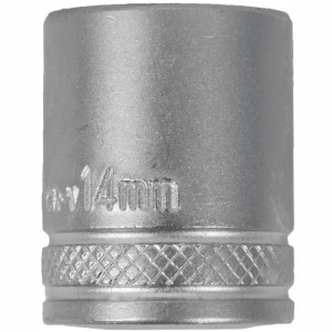 Socket 14mm 1/4' Drive Crv 12 Point