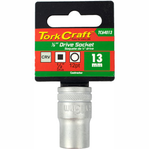 Socket 13mm X 21.8mm 1/2' Drive Crv 12 Point