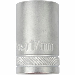 Socket 17mm X 23.8mm 1/2' Drive Crv 12 Point
