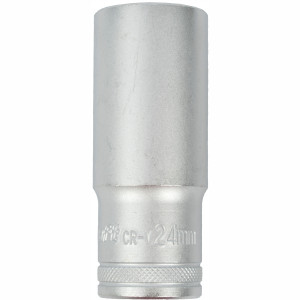Socket 24mm 1/2' Dr Deep Socket Crv 12 Point