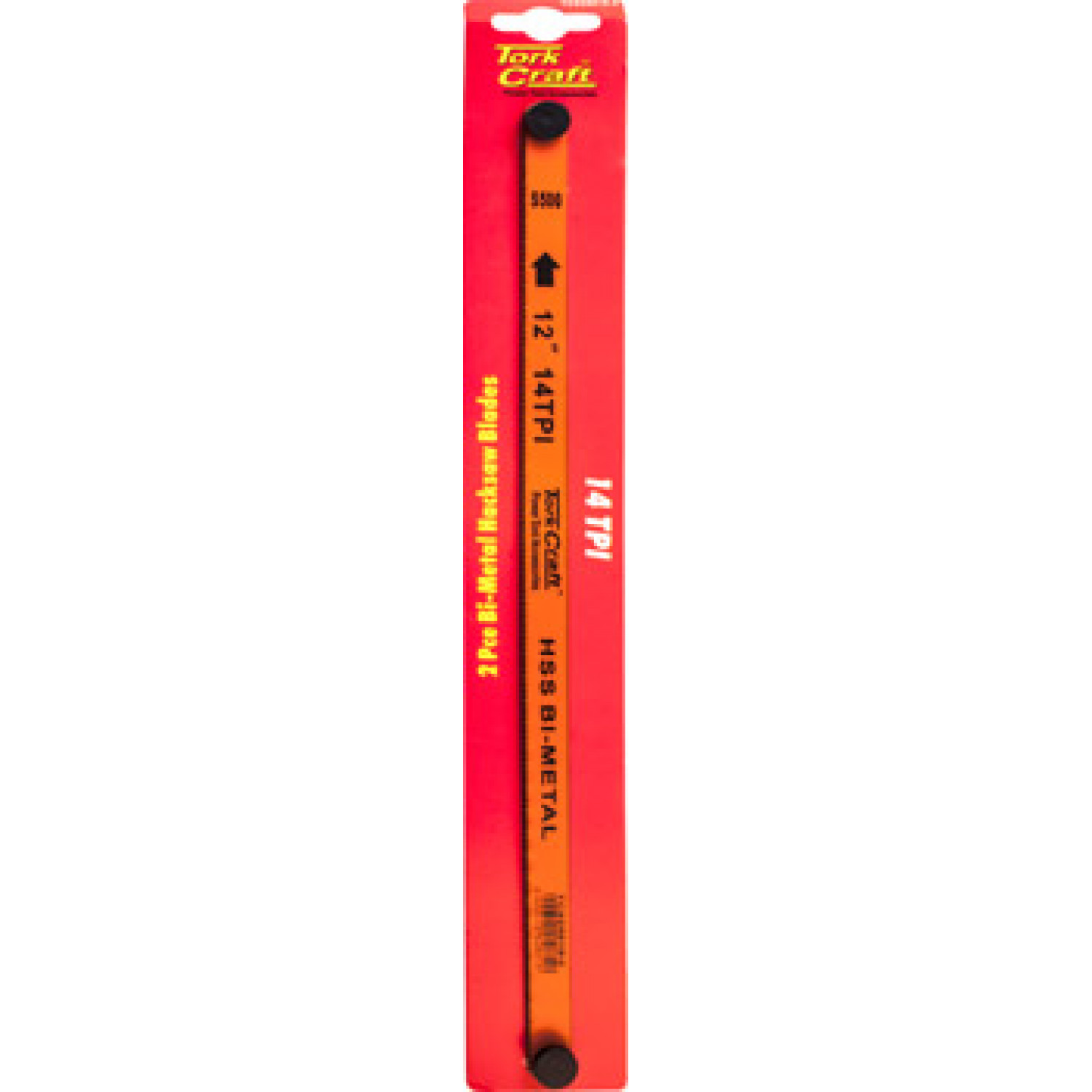 2pc Hacksaw Blade Bi-metal 14tx300 Hanging Card