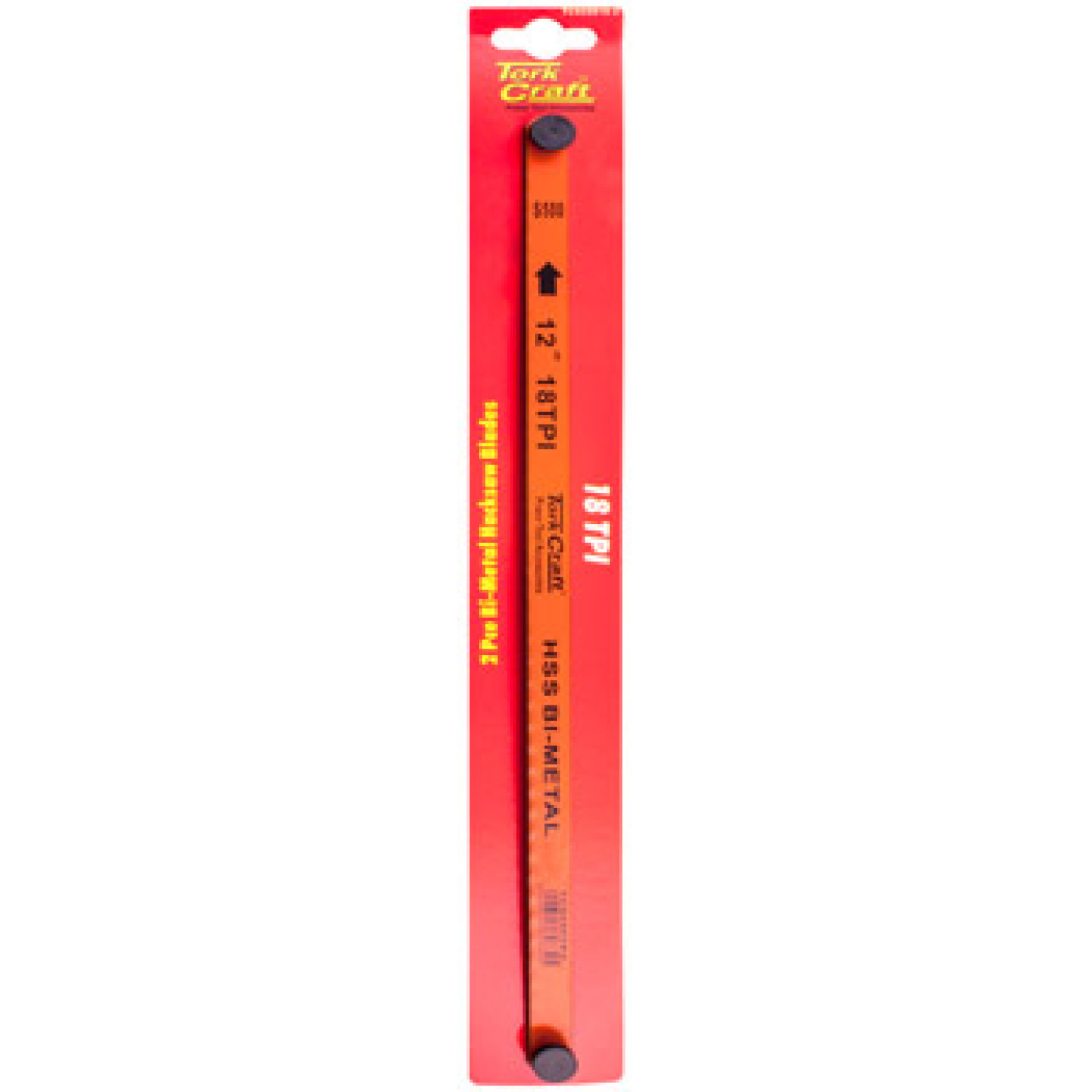 2pc Hacksaw Blade Bi-metal 18tx300 Hanging Card