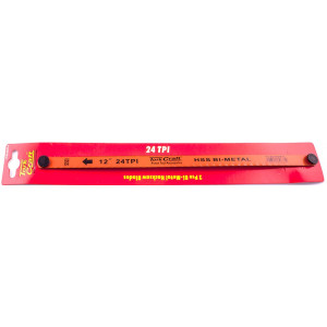 2pc Hacksaw Blade Bi-metal 24tx300 Hanging Card