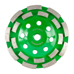 Dia. Cup Wheel 115mm X M14 Dbl Row Cold Pressed Contractor