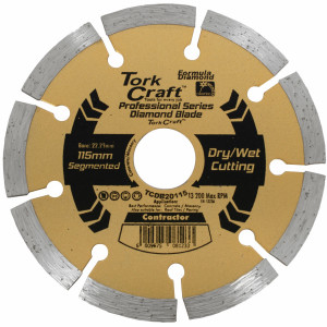 Diamond Blade 10mm Seg For Cutting Building Materials 115mm 22x23mm