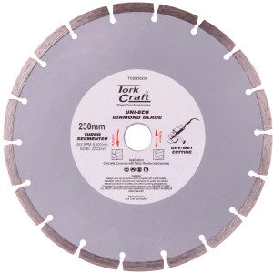 Diamond Blade Segm 230mm Reinforced Concrete