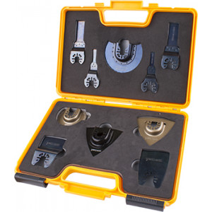 Quick Change Oscillating All Round Purpose Accessory Set 10pc