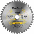 Blade Contractor 260 X 40t 30/1/20/16 Circular Saw Tct