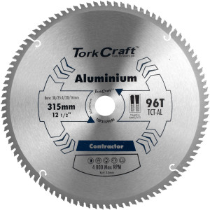 Blade Contractor Alum 315 X 96t 30/1/20/16 Aluminium Circular Saw Tct
