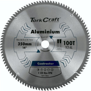 Blade Contractor Alum 350 X 100t Tcg Neg Circular Saw Tct