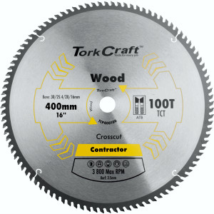 Blade Contractor 400 X 100t 30/1 Circular Saw Tct