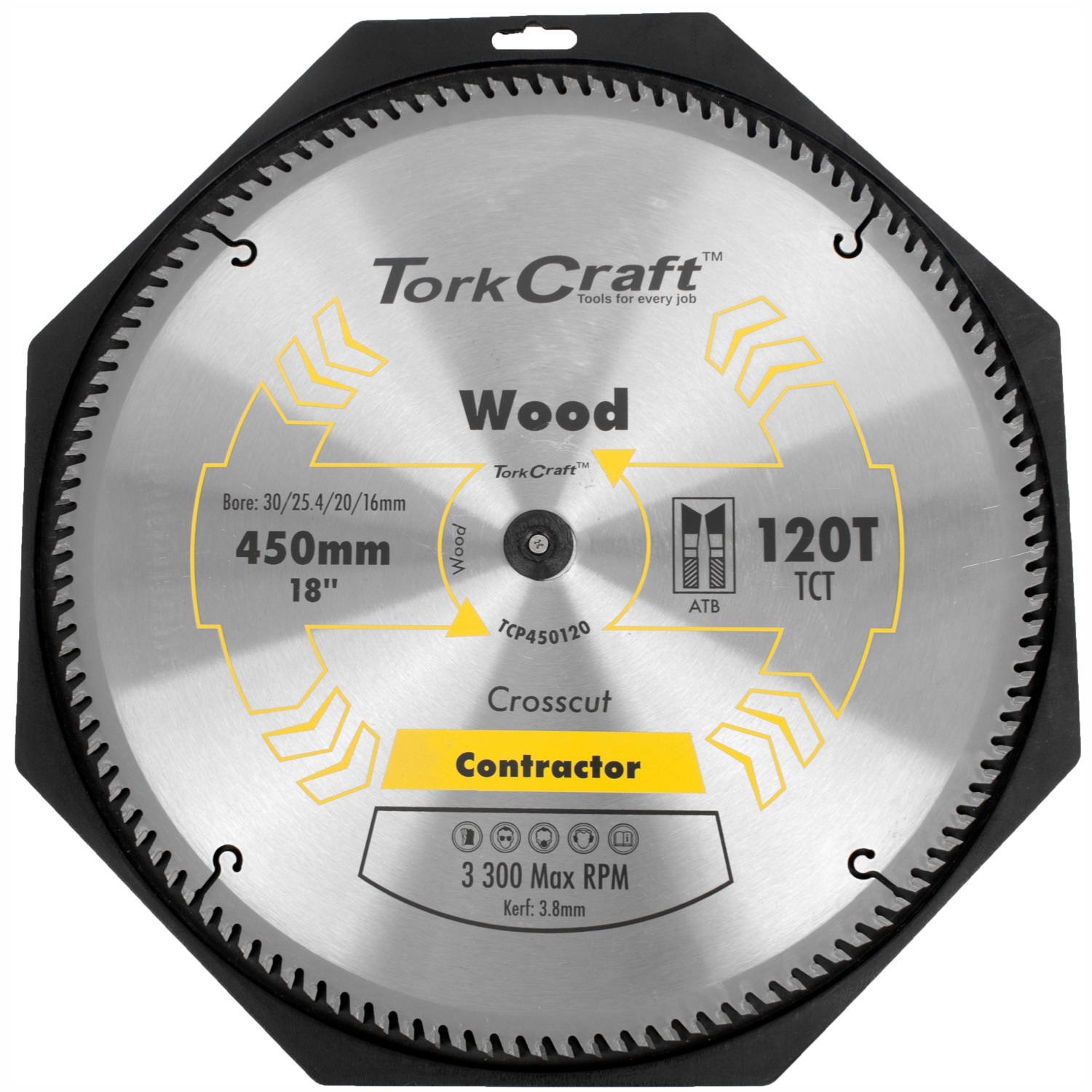 Blade Contractor 450 X 120t 30/1 Circular Saw Tct