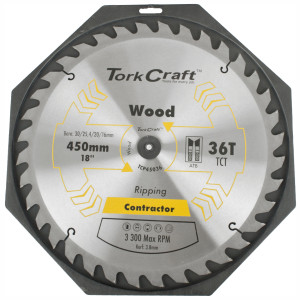 Blade Contractor 450 X 36t 30/1 Circular Saw Tct