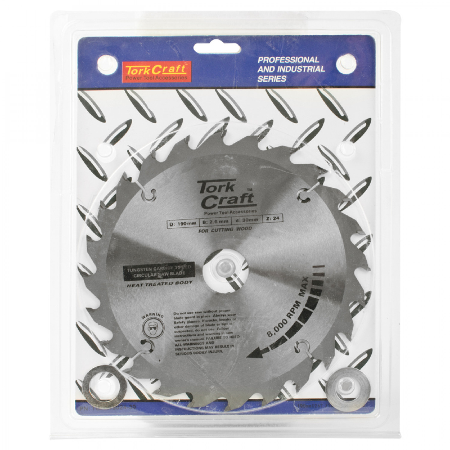 Blade Tct 190 X 24t 30/20/16 Atb Positive Profesional Industrial