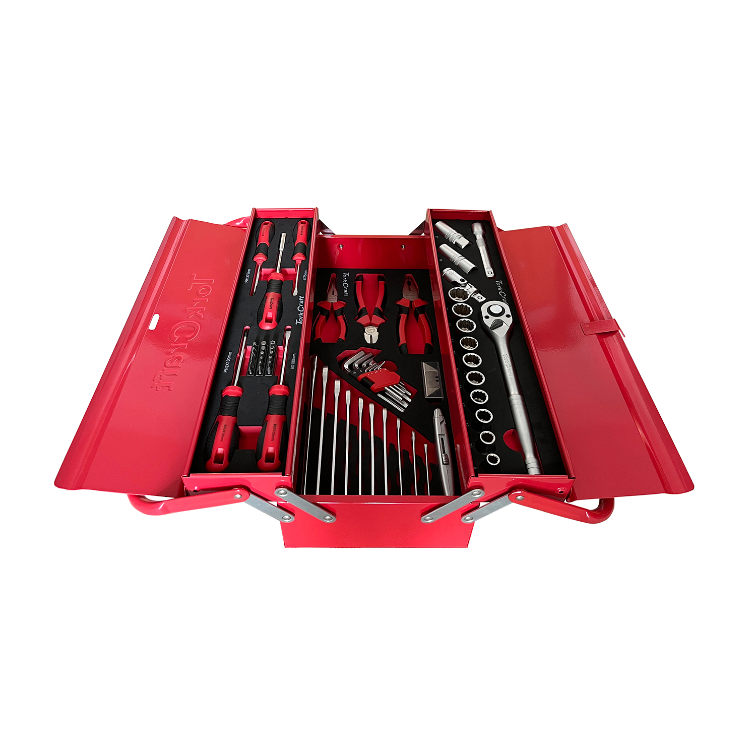 Cantilever Tool Box Compact Box 71pc 3 Tray 365 X 255 X 265mm 1/2&rdquo;