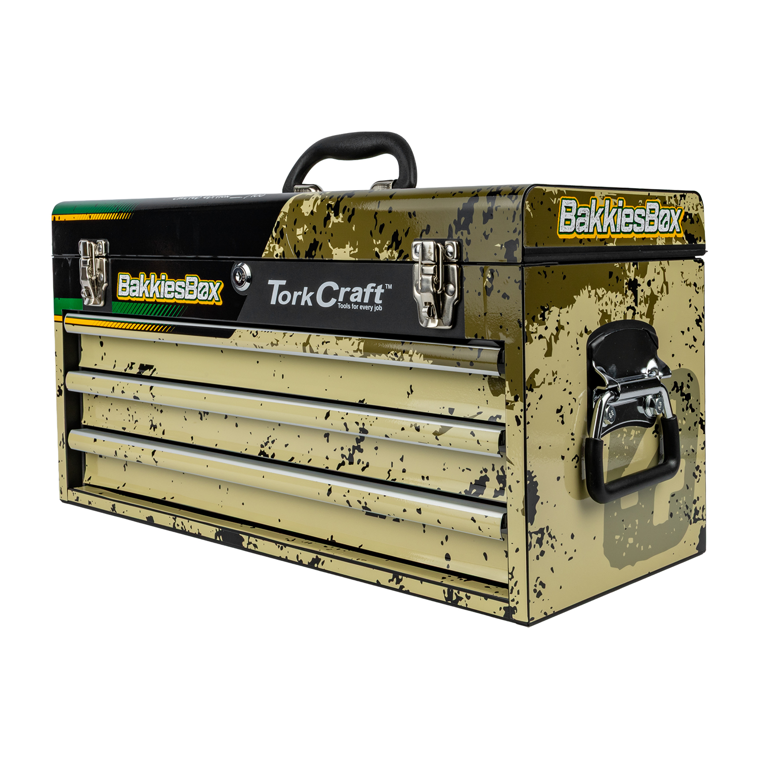 Tool Box 154 Pce 3 Drawer & Top Tray Limited Edition Track Box Bakkies