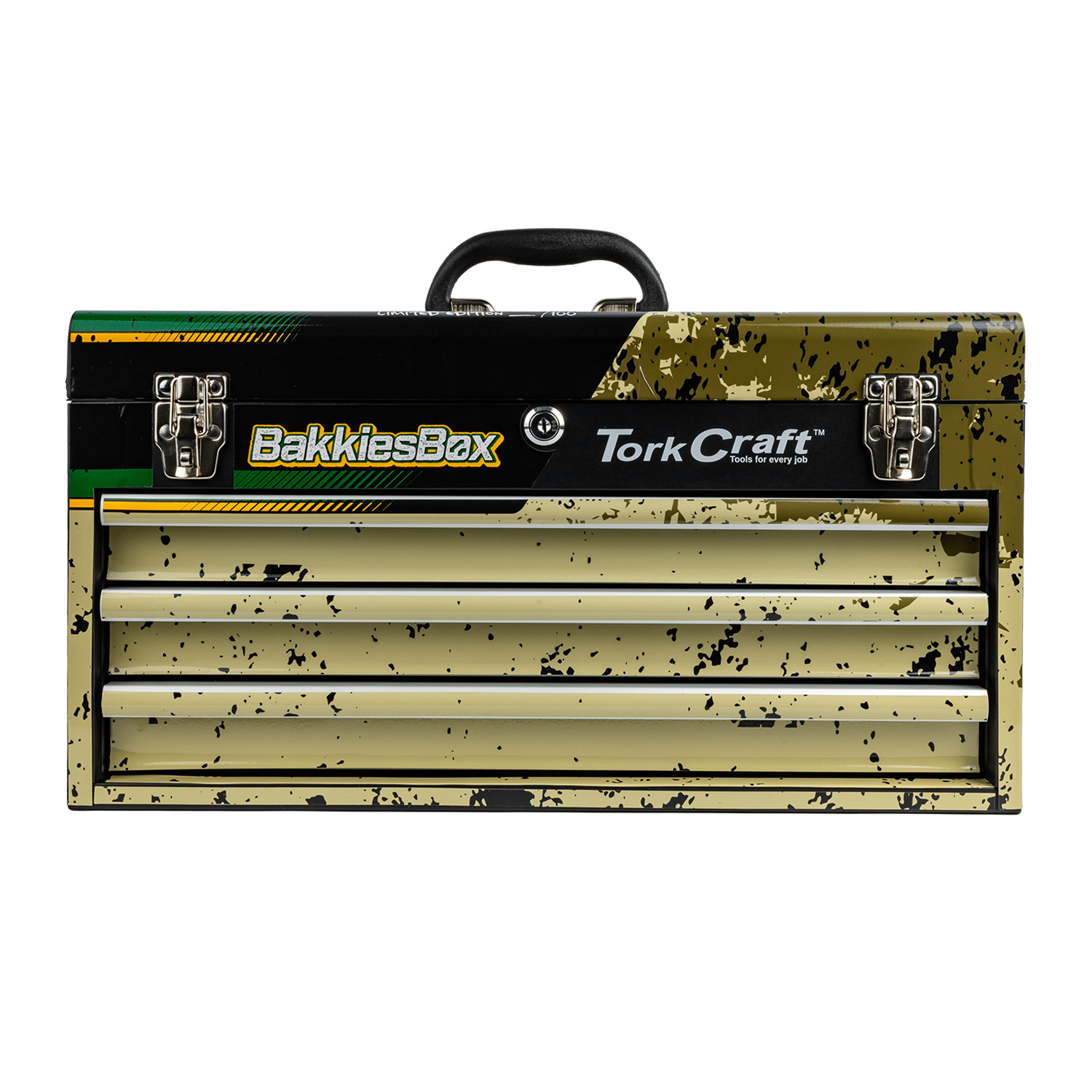Tool Box 154 Pce 3 Drawer & Top Tray Limited Edition Track Box Bakkies