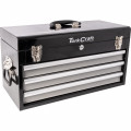 Tool Box 154 Pce 3 Drawer & Top Tray 535x255 X 315mm Track Box