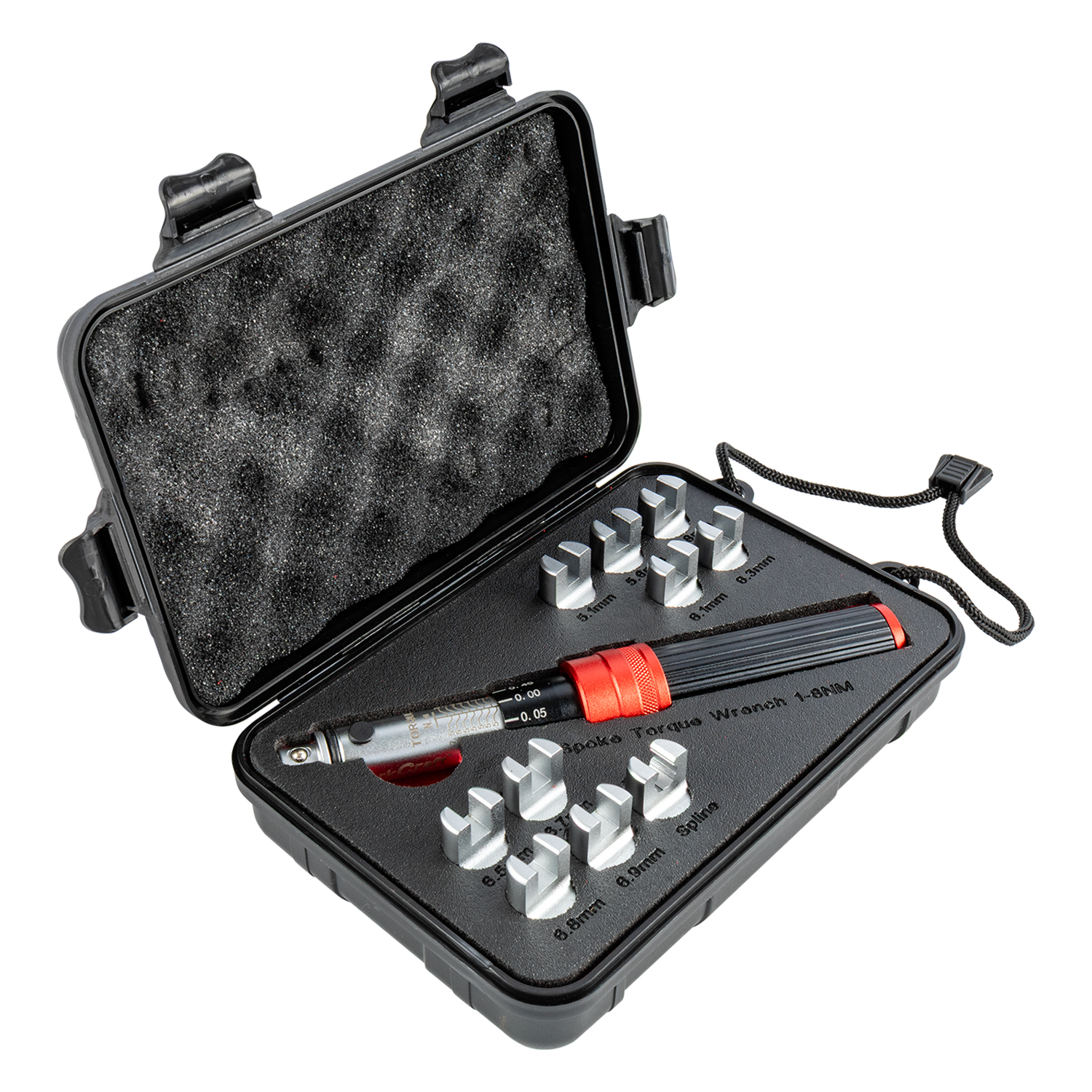 Spoke Torque Wrench 0-8nm Set 11pcs With 160mm Torque Wrench