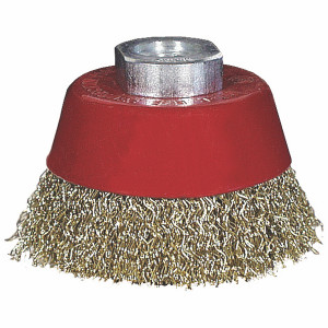 Wire Cup Brush Crimped 60mmxm14 Blister