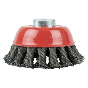 Wire Cup Brush Twisted 100mmxm14 Bulk
