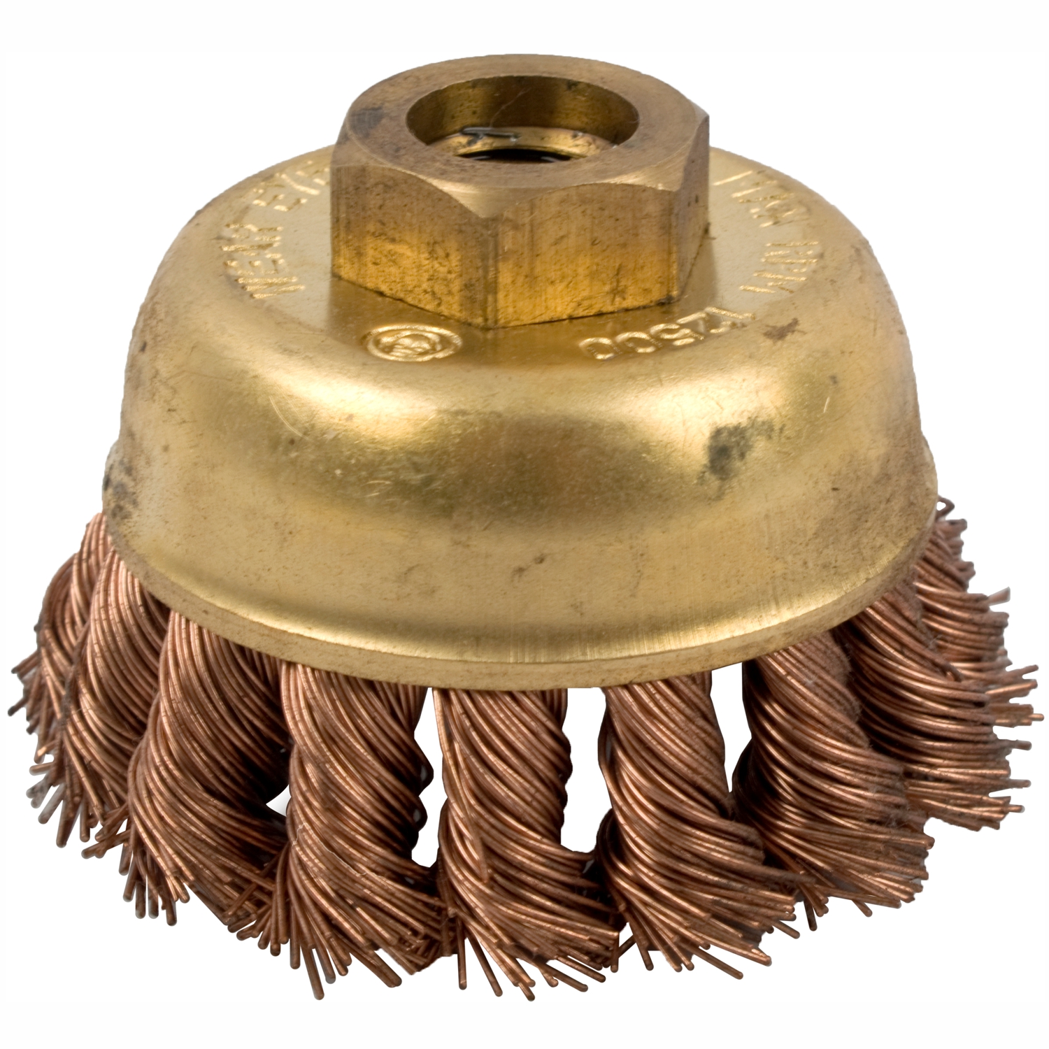 Wire Cup Brush N/spark Twisted 100mmxm14 Bulk