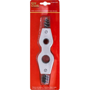 Pipe Cleaner & Deburer Tube Brush 15 & 19mm Wire Brush