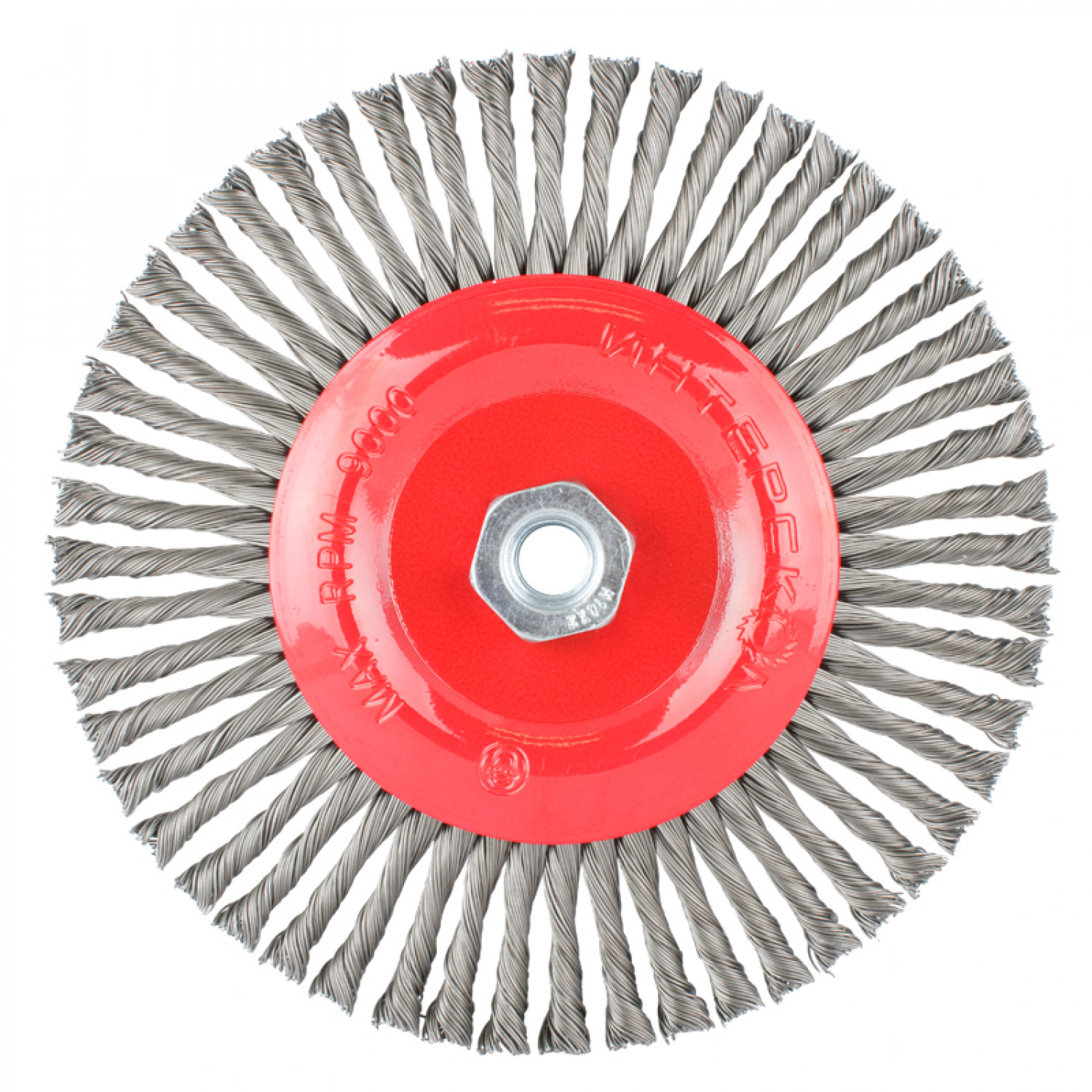 Wire Wheel Brush Single Section Twisted Stinger 175mmxm14 Blister